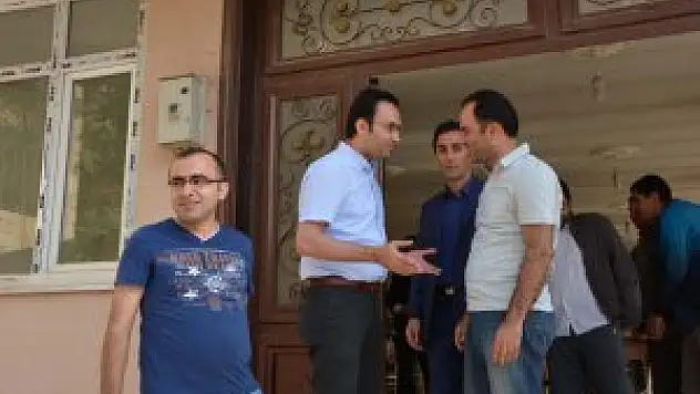Çatak Kaymakamı Koyuncu, esnafla vedalaştı