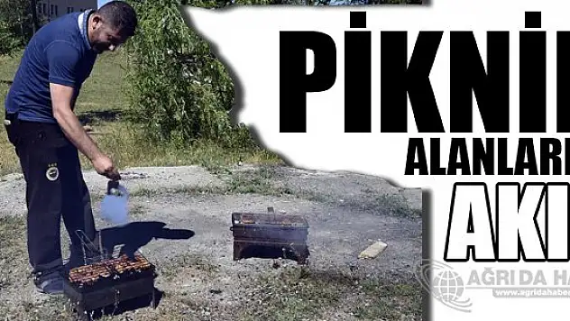 Ağrılılar piknik alanlarına akın etti