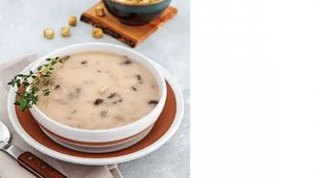 Kıymalı mantarlı çorba