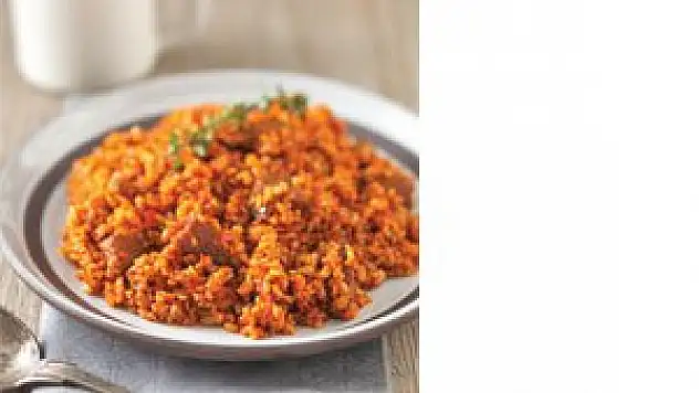 Etli firik pilavı