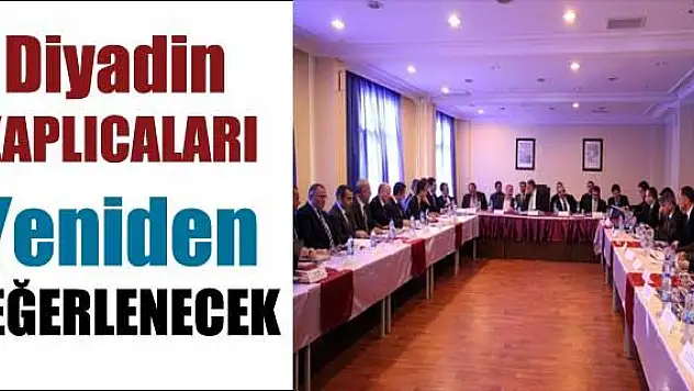 Diyadin Kaplıcaları Yeniden Değerlendirilecek