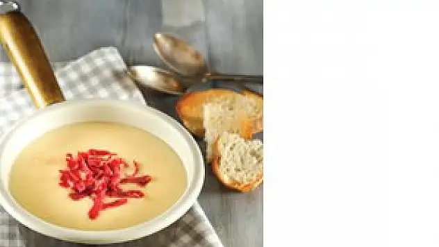 Pastırmalı patates çorbası