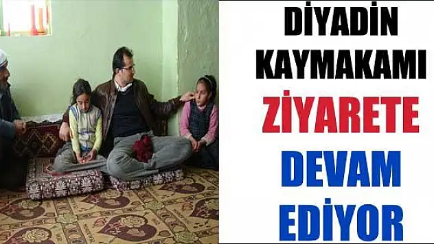 İlçemiz Kaymakamın dan Köylere Ziyaret