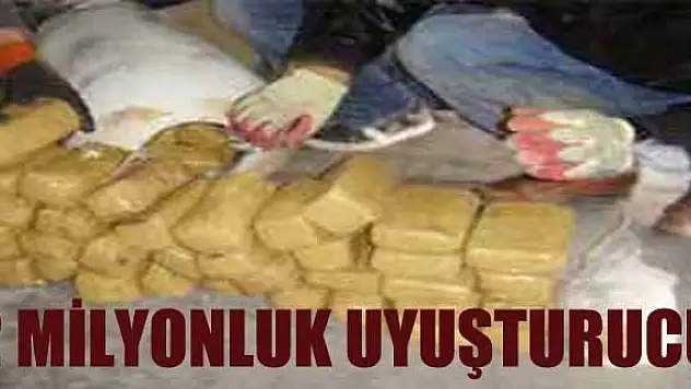 LPG Tankından 2 Milyonluk Uyuşturucu Çıktı