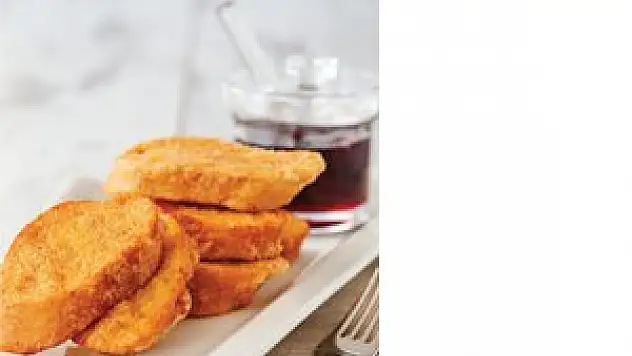 Baharatlı ve yumurtalı ekmek