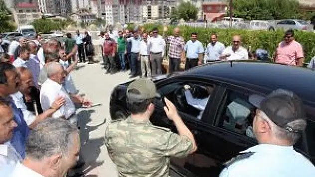 Kaymakam Bünyamin Kuş, Darende'den ayrıldı