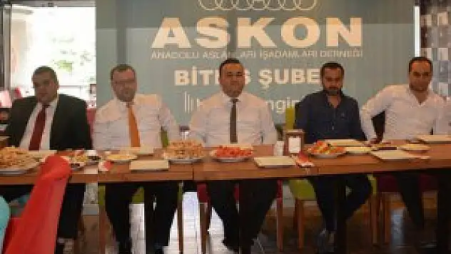 ASKON Bitlis Şubesi gazetecilerle bir araya geldi