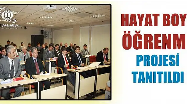 AĞRIDA HAYAT BOYU ÖĞRENMENİN GELİŞTİRİLMESİ PROJESİ