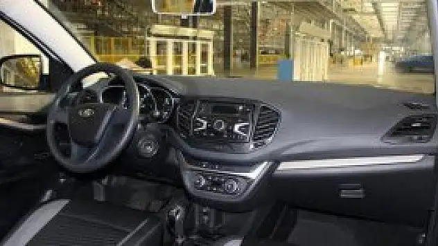 Lada Vesta'nın içi böyle olacak