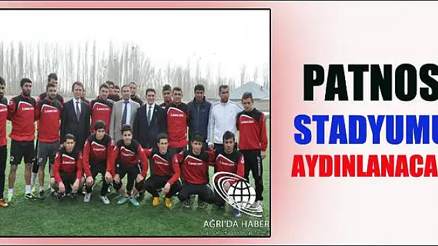 Patnos İlçe Stadyumu Tribün ve Aydınlatmaya Kavuşuyor