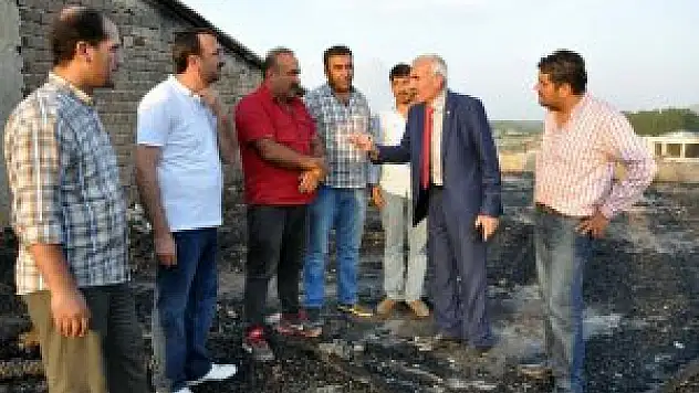Muş'taki yangın