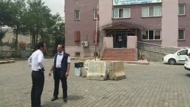 Güroymak'ta polis merkezine yapılan roketli saldırı