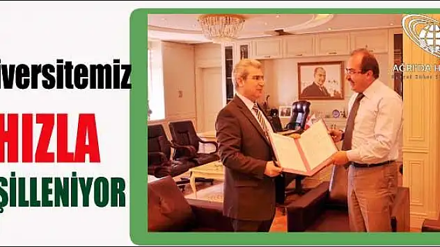 AĞRI İBRAHİM ÇEÇEN ÜNİVERSİTESİNDEKİ AĞAÇ SAYISI HERGEÇEN GÜN ARTIYOR