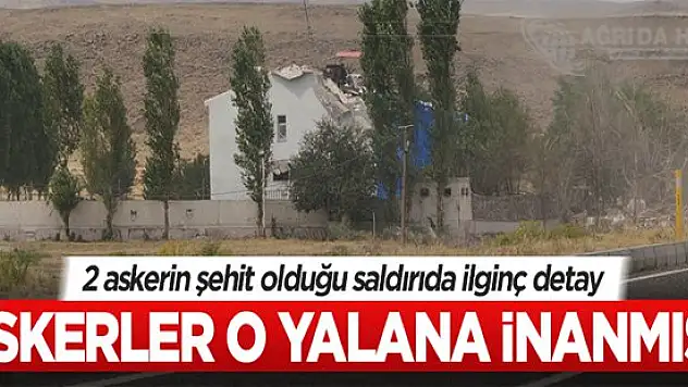 Traktörlü intihar saldırısında ilginç detay