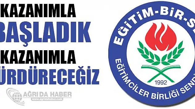 Kazanımla başladık, kazanımlarımız sürecek