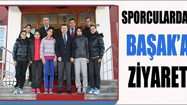SPORCULARDAN MÜDÜR BAŞAKA ZİYARET