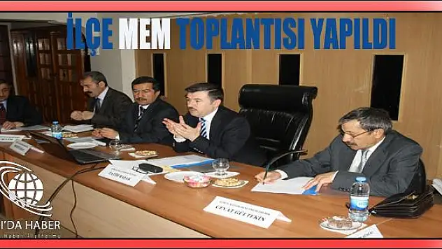 İLÇE MİLLİ EĞİTİM MÜDÜRLERİ PATNOSTA TOPLANDI