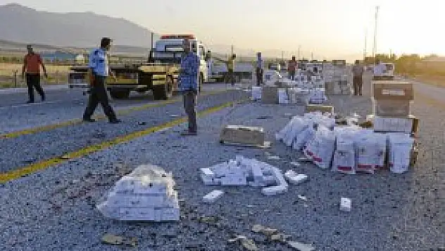 Polisten kaçan şüpheli kaza yapınca yakalandı