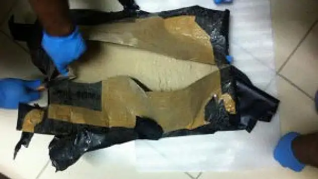 Erzincan'da 3 kilo 950 gram eroin ele geçirildi