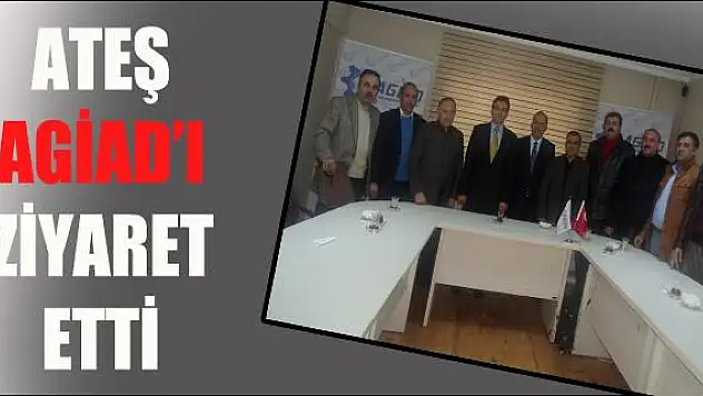 Vali Yardımcısı Ercan Ateş AGİADI Ziyaret Etti
