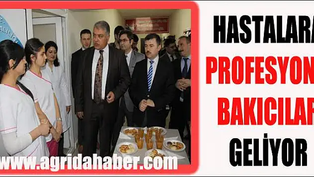 Hasta ve Yaşlılara Profesyonel Bakıcılar Geliyor