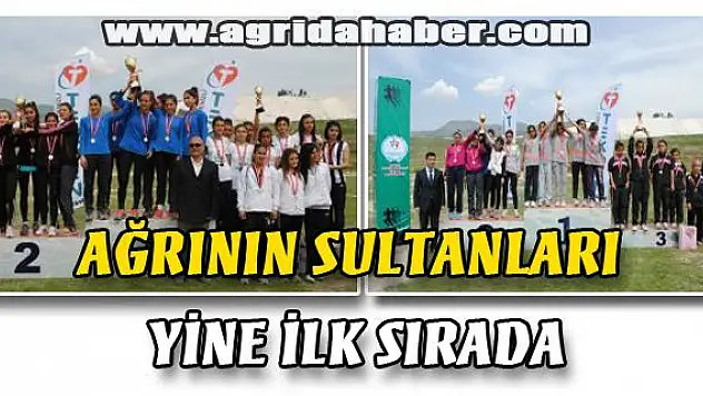 Ağrının Sultanları Yine İlk Sırada
