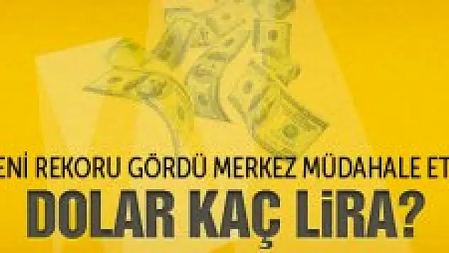 Dolar kuru ve altın fiyatlarında son durum erken seçim etkisi