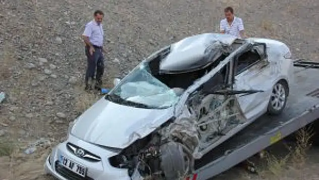 Bingöl'de trafik kazası: 1 ölü