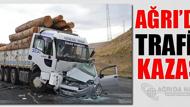 Ağrı'da trafik kazası: 2 Ölü