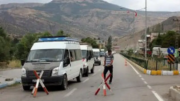Erzurum'da minibüse Terör saldırısı