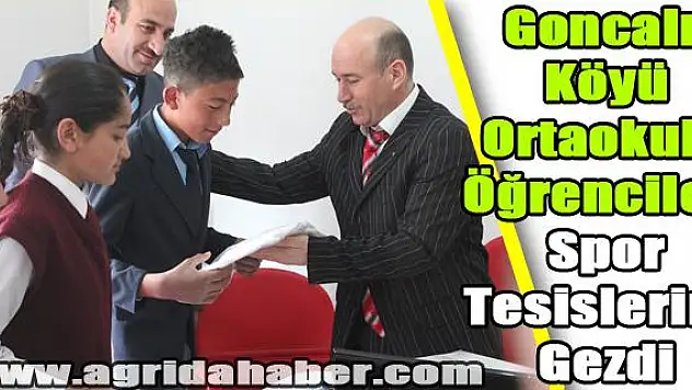 Goncalı Köyü Ortaokulu Öğrencileri Spor Tesislerini Gezdi