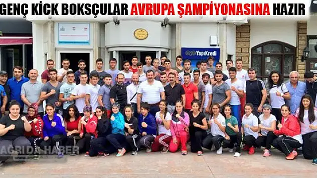 Genç Kick Boksçular Avrupa Şampiyonasına Hazır