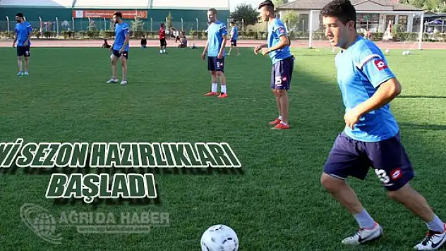 Ağrı Gençlerbirliği Spor'da yeni sezon hazırlıkları