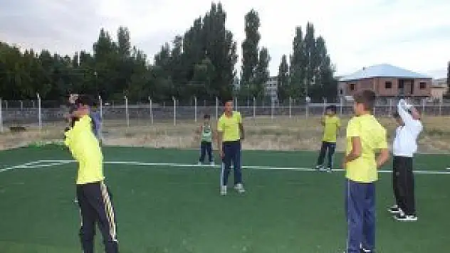 Minik sporcuların milli takım hedefi