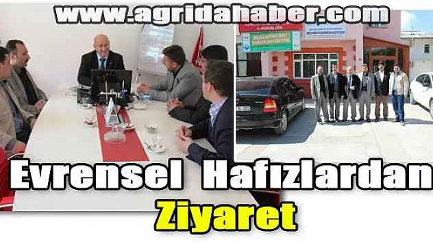 Evrensel Hafızlar Derneğinden Gençlik Spor İl Müdürlüğüne Ziyaret