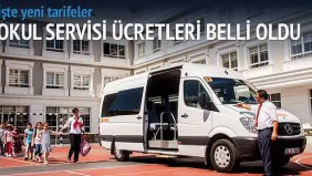 Okul servislerine zam