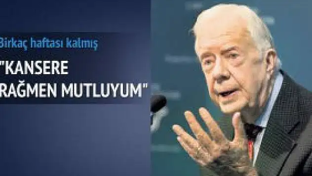 Kansere rağmen huzurlu