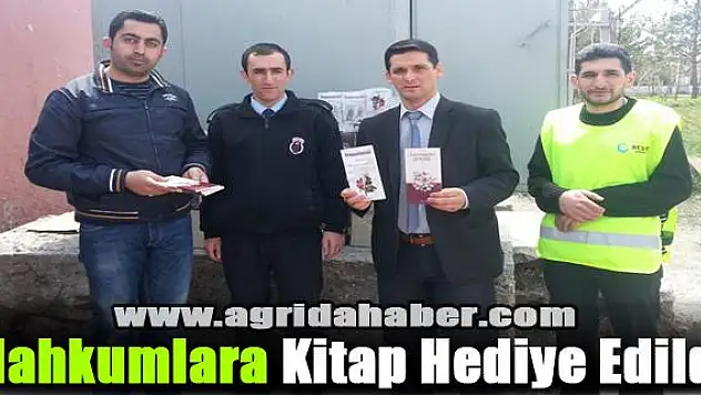 Ağrı Beşir Derneği Ağrı İl Temsilcileri Mahkumlara Kitap Hediye Etti