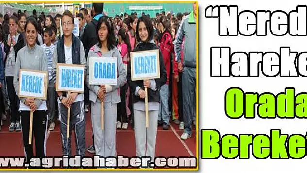 Nerede Hareket Orada Bereket Etkinliğine Davetlisiniz