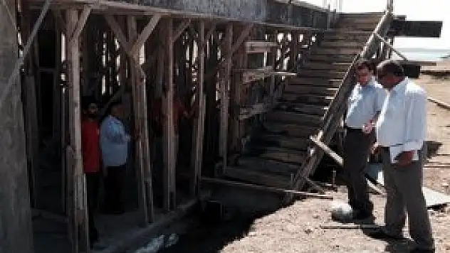 Kaymakam Dolu, Kur'an kursu inşaatlarını inceledi