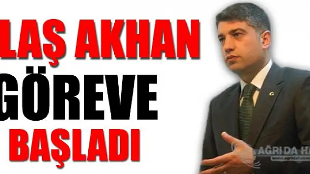 Kaymakam Ulaş AKHAN Göreve Başladı