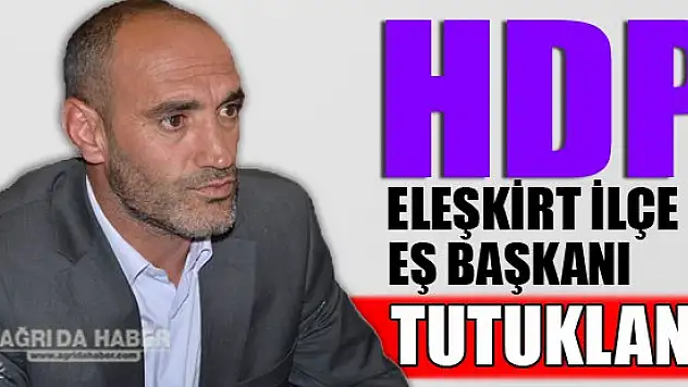 HDP Eş Başkanı Dağ'a Adam Götürürken Yakalandı