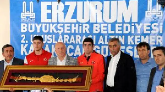 Avrupalı pehlivanlar Erzurum'da güreşecek