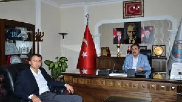 Darende Kaymakamı Türk'ten Başkan Eser'e ziyaret