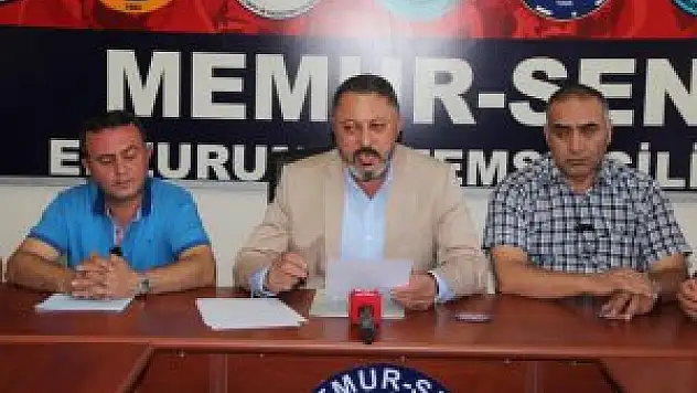 Memur-Sen Erzurum Temsilcisi Duman: