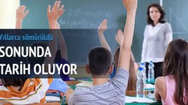 Dersaneler 'tarih' oluyor