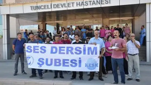 Tunceli'de sağlık çalışanlarına baskı ve hakaret iddiaları