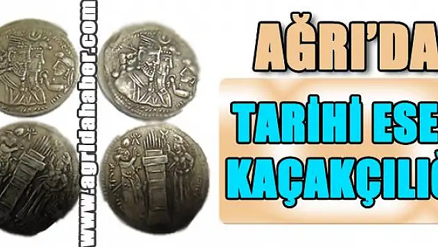 TARİHİ ESER KAÇAKÇILIĞI YAPAN ŞAHISLAR YAKALANDI.
