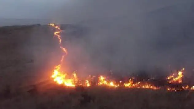 Elazığ'da yangın