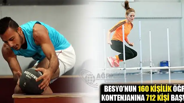 160 Kişik Boş Kontenjana 721 Lişi Başvurdu